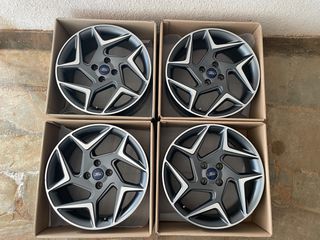 FORD FIESTA ST3 ΓΝΗΣΙΕΣ ΖΑΝΤΕΣ 5X2 SPOKE DESIGN MAGNETITE MACHINED