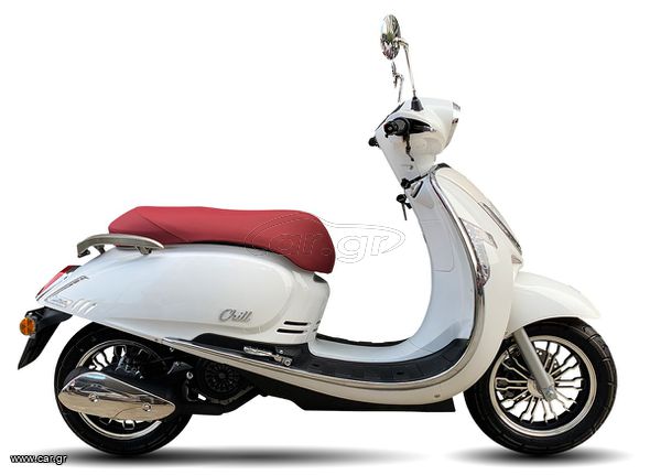 UM 2025 CHILL CLASSIC 125CC ΧΡΩΜΑ WHITE ΕΤΟΙΜΟΠΑΡΑΔΟΤΟ ΚΑΙ ΔΩΡΑ
