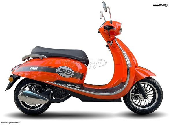 UM 2025 CHILL 125CC ΧΡΩΜΑ SPORT/ORANGE ΚΑΙ ΔΩΡΑ