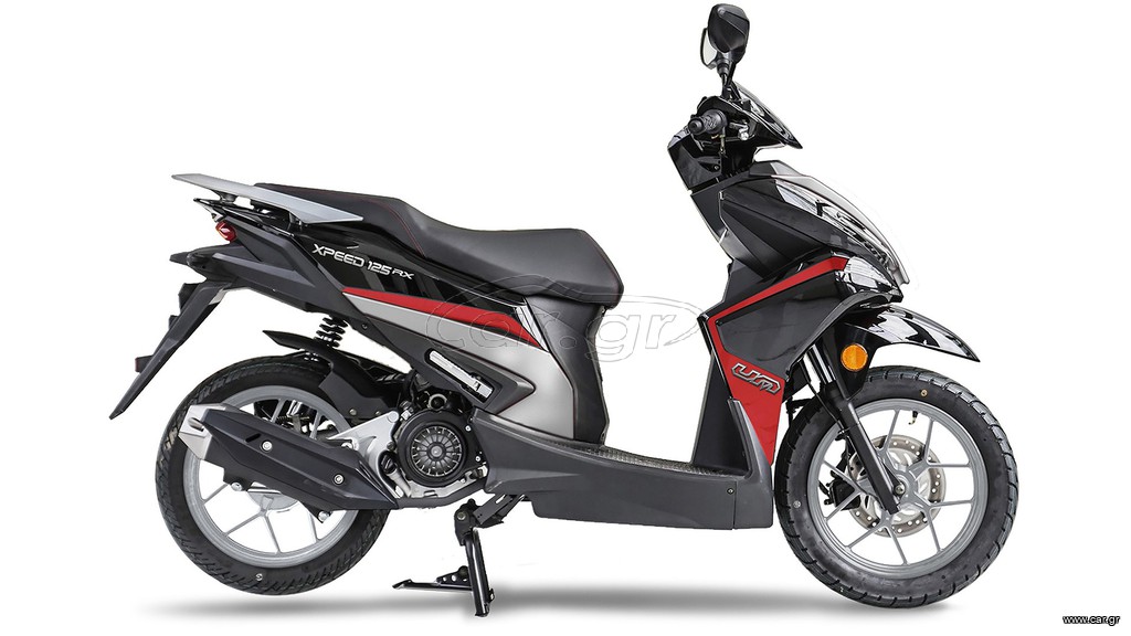 UM 2025 XPEED 125RX ΧΡΩΜΑ BLACK/RED ΑΠΟ 1750€ ΣΤΑ1650€