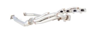 1"3/4 Header with High-Flow Catalytic Converters, 304 Stainless Steel (for track and off road use only)