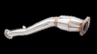 2.5" High-Flow Cat-Pipe, 304 Stainless Steel (for track and off road use only)