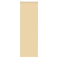 vidaXL Roller Blind Blackout Μπεζ 45x150 cm Πλάτος υφάσματος 40,7 cm