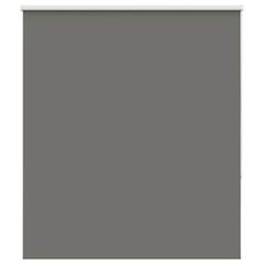 vidaXL Roller Blind Blackout γκρί 130x175 cm Πλάτος υφάσματος 126,6cm