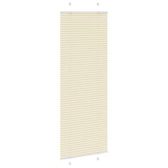 vidaXL Πλισέ περσίδα Κρέμα 80x200 cm Πλάτος υφάσματος 79,4 cm-thumb-2