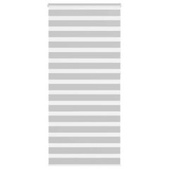 vidaXL Ζέβρα τυφλή Ανοιχτό Γκρι Πλάτος υφάσματος 90,9 εκ. Πολυεστέρας