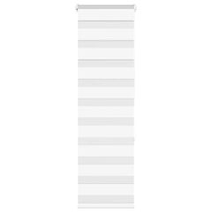 vidaXL Ζέβρα τυφλή Λευκό Πλάτος υφάσματος 40,9 εκ. Πολυεστέρας
