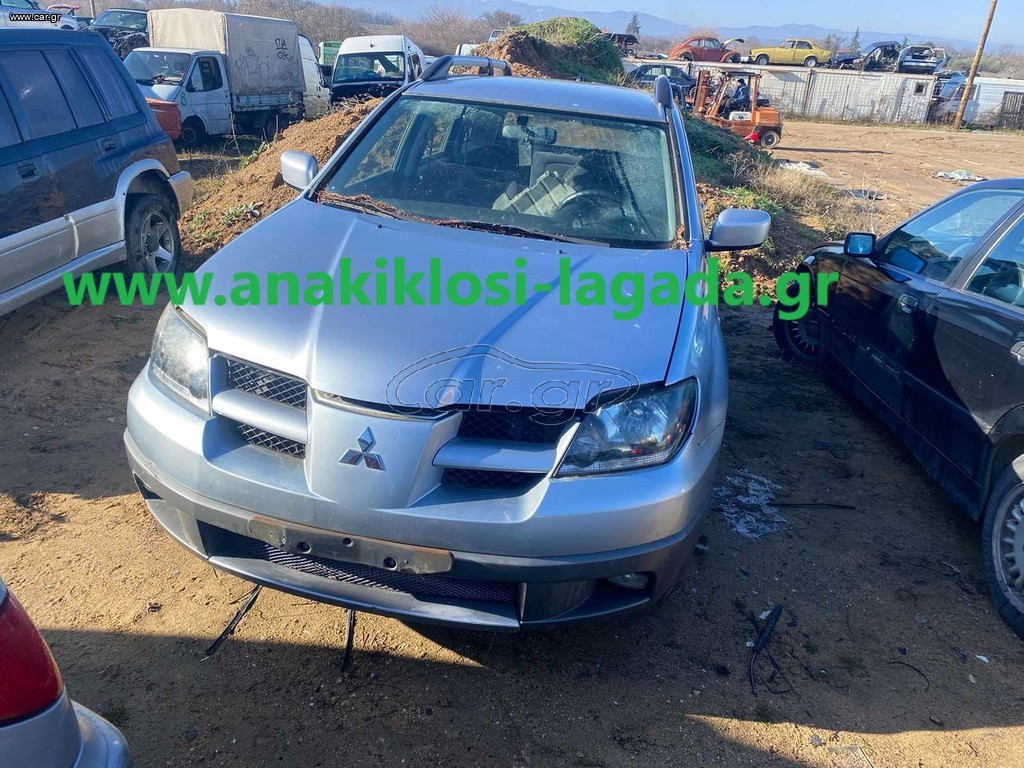ΣΑΣΜΑΝ MITSUBISHI OUTLANDER 4X4 ΒΕΝΖΙΝΗ ΜΕ ΤΥΠΟ(4G63) anakiklosi-lagada
