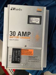 Charles Marine Electronic Battery Charger 30 Am