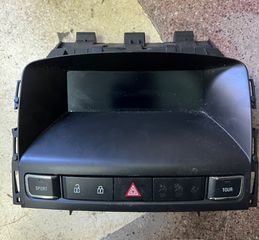 Διακόπτης ALARM και οθόνη Opel Astra J 09-15 GM1337697 GM1337218