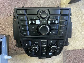 Χειριστήρια radio-clima Opel Astra J 09-15