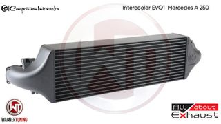 Intercooler EVO1 για Mercedes A 250 της Wagner Tuning