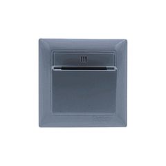 Καρτοαναγνώστης 12V/50mA RFID 13,56MHz MF1 με φωτεινή ένδειξη ασημί χρώμα για δωμάτια ξενοδοχείων
