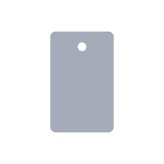 Κάρτα πλαστική RFID MF1 13,56 MHz με τρύπα για καρτοαναγνώστες 10.079.05.06.01 και δυνατότητα εκτύπωσης