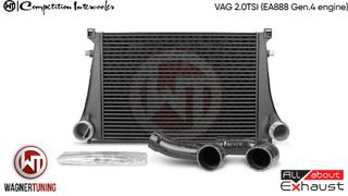Intercooler Kit για VAG 2.0TSI (EA888 Gen.4 engine) της Wagner Tuning (Golf 8 GTI)