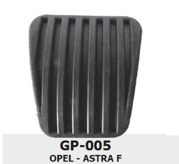 Λάστιχα για πετάλια 2 τεμάχια - Opel Astra F