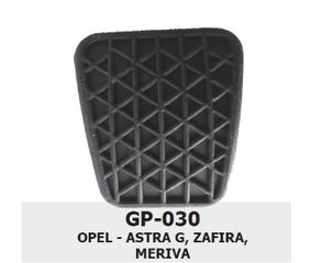 Λάστιχα για πετάλια 2 τεμάχια - Opel astra G / Zafira / Meriva