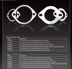 3" 2 Bolt Flange Stainless Steel
