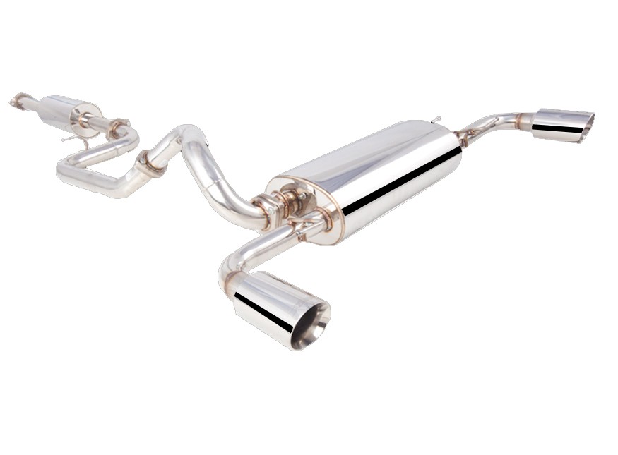 3" Cat-Back System, 304 Stainless Steel