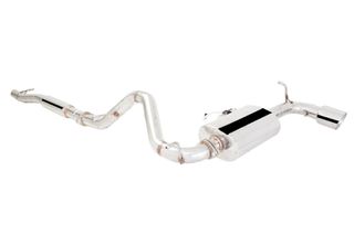 3" Cat-Back System with Varex Mufflers, 304 Stainless Steel