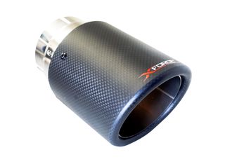 4" Carbon Fiber Tips - Pair (for Xforce system only, will NOT fit OEM)
