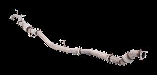 3″ Turbo Back System without Catalytic Converter, Raw finish Stainless Steel (for track and off road use only)