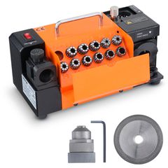 VEVOR Drill Bits Sharpener, MR-13A Bits Grinder Sharpener 3-13mm, 95° έως 135° Point Bit Drill Bit Re-Sharpener, φορητό ακονιστικό μηχάνημα με 11 κολέτες, τροχός CBN & SDC