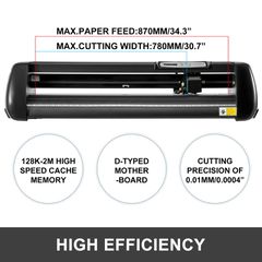 VEVOR 34" Vinyl Cutter Machine Basic Vinyl Plotter Cutter with Stand Plotter Adjustable Force Speed ​​Sign Κατασκευή-thumb-1
