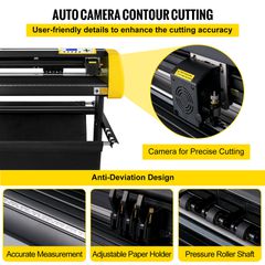 Οθόνη LCD VEVOR 34" Vinyl Cutter/Plotter Software Machine κοπής 3 Blades-thumb-2
