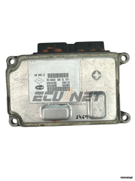 ΕΓΚΕΦΑΛΟΣ ΚΙΝΗΤΗΡΑ MAGNETI MARELLI RENAULT CLIO 1.2 IAW 5NR2.C2 8200181482 8200229098