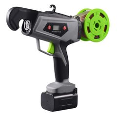 ΔΕΤΙΚΟ ΨΑΛΙΔΙ TWISTER +2ΜΠΑΤΑΡΙΕΣ 2Ah 16,8V+ΔΙΠΛΟΣ ΦΟΡΤΙΣΤΗΣ+2 ΚΑΡΟΥΛΙΑ ΔΕΣΙΜΑΤΟΣ 110μ+ΒΑΛΙΤΣΑ GRE-CON