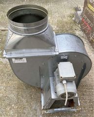 Μοτέρ Φούσκας Μονής Αναρρόφησης Φ25Cm 1Hp / 0,75Kw - Μεταχειρισμένο.