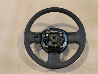 Τιμονι Nissan Micra K12 με χειριστηρια Γνήσιο Αυθεντικό.