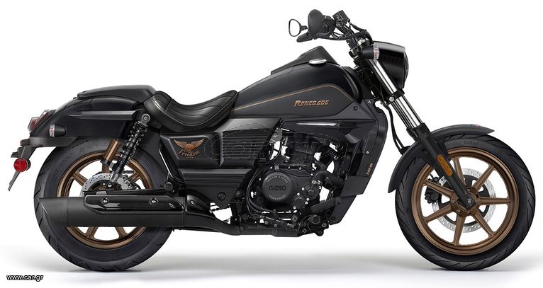 UM 2025 RENEGADE FREEDOM 125CC BLACK GREY ΕΤΟΙΜΟΠΑΡΑΔΟΤΟ KAI ΔΩΡΑ
