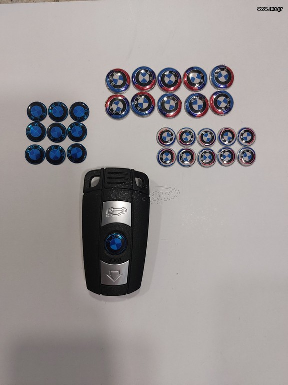 Bmw keys / metal stickers
