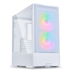 Lian Li LANCOOL 207 White - ATX PC Case (4 ARGB FANS) 2 x front 140 PWM & 2 bottom 120 PWM reverse