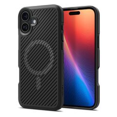 Spigen Core Armor MagFit Back Cover Σιλικόνης Ανθεκτικό για iPhone 16 - Matte Black