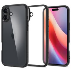 Spigen Ultra Hybrid Back Cover Πλαστικό για iPhone 16 - Matte Black