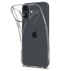 Spigen Liquid Crystal Back Cover Σιλικόνης για iPhone 16 - Crystal Clear