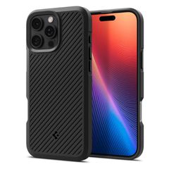 Spigen Core Armor Back Cover Σιλικόνης για iPhone 16 Pro - Μαύρο
