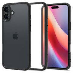 Spigen Ultra Hybrid Back Cover Πλαστικό για iPhone 16 Plus - Matte Black