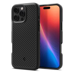 Spigen Core Armor Back Cover Σιλικόνης για iPhone 16 Pro Max - Μαύρο