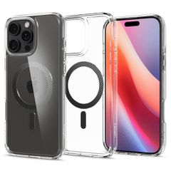 Spigen Ultra Hybrid MagFit Back Cover Πλαστικό Carbon Fiber για iPhone 16 Pro Max - Διάφανη