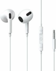 Baseus Earbuds Handsfree με Βύσμα 3.5mm - Λευκό