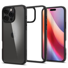 Spigen Ultra Hybrid Back Cover Πλαστικό για iPhone 16 Pro Max - Matte Black