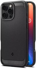 Spigen Rugged Armor Magfit Back Cover για Apple iPhone 16 Pro Max - Matte Black