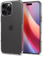 Spigen Liquid Crystal Back Cover Σιλικόνης για iPhone 16 Pro Max - Διάφανο