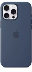 Apple Silicone Case with MagSafe Back Cover για iPhone 16 Pro Max - Μπλε