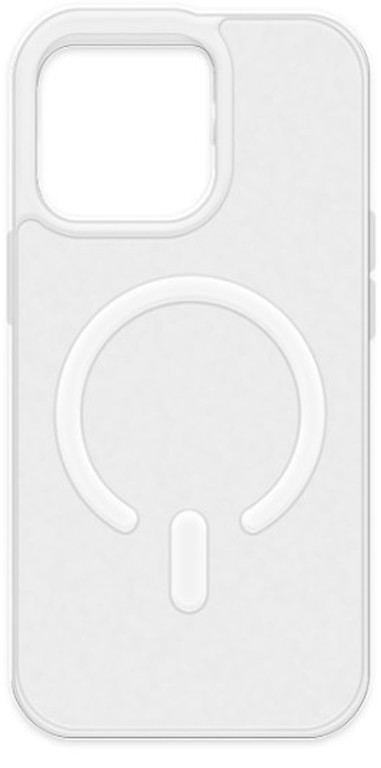 ObaStyle Creative Semiclear Case για Apple iPhone 15 Pro Max - Λευκό