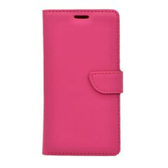 Θήκη flip με υποδοχή καρτών και δυνατότητα STAND για Apple iPhone 16 Pro Max - Φούξια